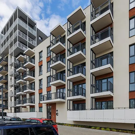 Komfortowy Apartament Przy Centrum Manufaktura Z Parkingiem Lodz  Exterior photo
